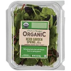 Central Market Organics Herb Garden Spring Mix