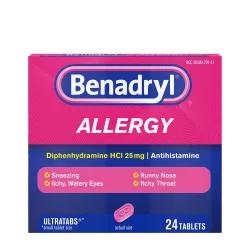Benadryl Allergy Ultratab Tablets