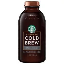 Starbucks Cold Brew Black Unsweetened