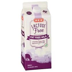 H-E-B Fat Free Lactose Free Milk