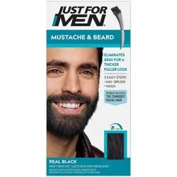 Just for Men Mustache & Beard Coloring, Real Black