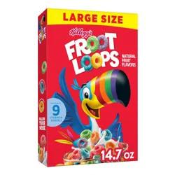 Kellogg's Froot Loops Original Breakfast Cereal