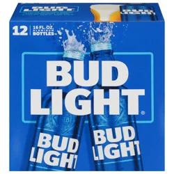 Bud Light Beer  12 pk / 16 fl oz Aluminum Bottles