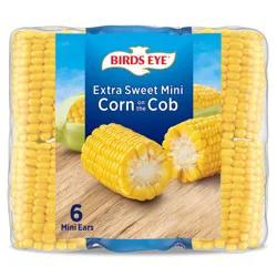 Birds Eye Mini Sweet Corn on the Cob, Frozen Vegetable, 6 Count