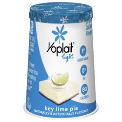 Yoplait Light Fat Free Key Lime Pie Yogurt 6 oz