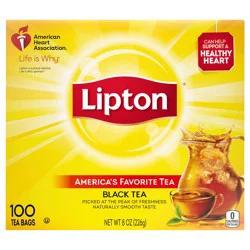 Lipton Tea Bags Black Tea, 8 oz, 100 Count 
