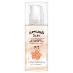 Hawaiian Tropic Silk Hydration Weightless Face Sunscreen - SPF 30 - 1.7oz