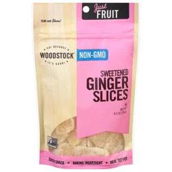 Woodstock Sweetened Ginger Slices 8.5 oz