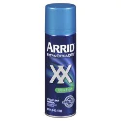 Arrid Extra Extra Dry XX Ultra Fresh Ultra Clear Aerosol Antiperspirant Deodorant
