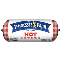 Odoms Tennessee Pride Hot Country Sausage 16 oz