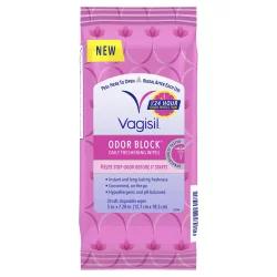 Vagisil Odor Block Disposable Daily Freshening Wipes
