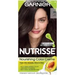 Garnier Nourishing Permanent Hair Color Creme - 20 Soft Black