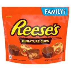 Reese's Peanut Butter Cups Miniatures Candy Family Pack