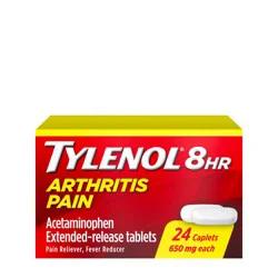 Tylenol 8 Hour Arthritis Pain Relief Extended-Release Caplets - Acetaminophen - 24ct