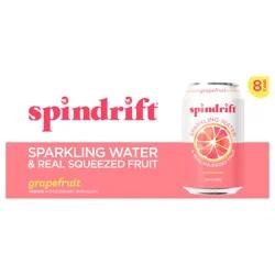 Spindrift Grapefruit Sparkling Water, 8 ct