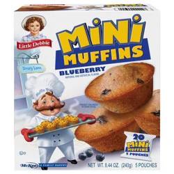 Little Debbie Mini Blueberry Muffins 5 ea