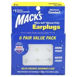 Mack's Earplugs 6 ea