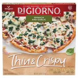 DiGiorno Thin & Crispy Spinach and Garlic Pizza