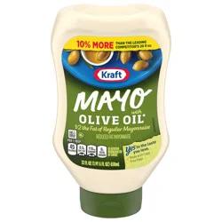 Kraft Reduced Fat Mayonnaise with Olive Oil Squeeze Bottle
