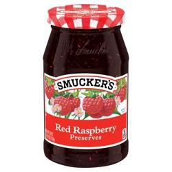 Smucker's Red Raspberry Preserves Spread