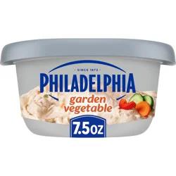 Philadelphia Garden Vegetable Cream Cheese Spread, 7.5 oz Tub