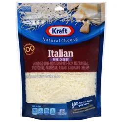 Kraft Shredded Italian Five Cheese Blend