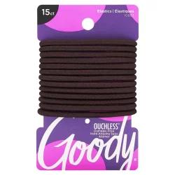 Goody Ouchless Extra Thick Brown Elastics