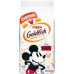 Pepperidge Farm Goldfish Mickey Mouse Cheddar Baked Snack Crackers