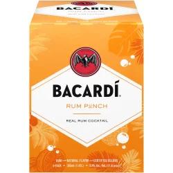 Bacardi Rum Punch Cocktail - 4pk/355ml Cans