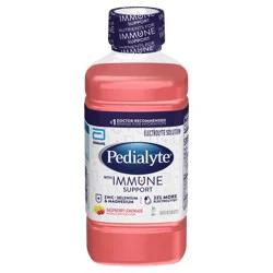 Pedialyte Raspberry Lemonade Electrolyte Solution with Immune Support 33.8 fl oz