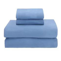 Everyday Living Jersey Sheet Set - Coronet Blue