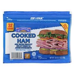 Hill Country Fare Cooked Extra Lean Value Pack Sliced Ham