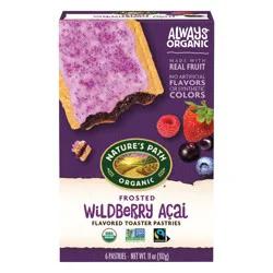 Nature's Path Organic Toaster Pastries Frosted Wildberry Açai