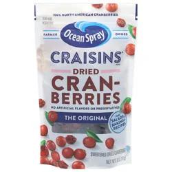 Ocean Spray Craisins Dried The Original Cranberries 6 oz