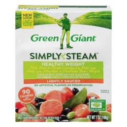 Green Giant Simply Steam Lightly Sauced Healthy Weight 7 oz