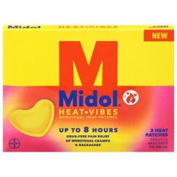 Midol Heat-Vibes Menstrual Heat Patches 3 ea