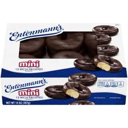 Entenmann's Mini Rich Frosted Donuts 12 Ct 14 Oz