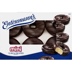 Entenmann's Mini Rich Frosted Donuts, 12 count