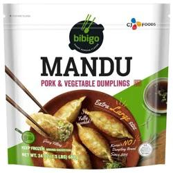 Mandu Pork and Vegetable Dumplings