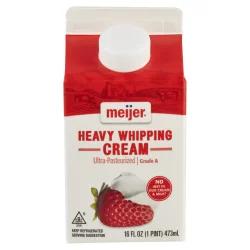 Meijer Heavy Whipping Cream