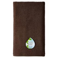 Eco Dry Solid Color Bath Towel, Espresso