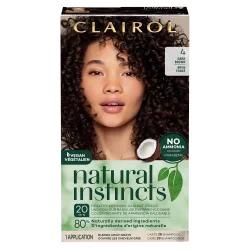 Clairol Natural Instincts Dark Brown 4 Hair Coloring Kit