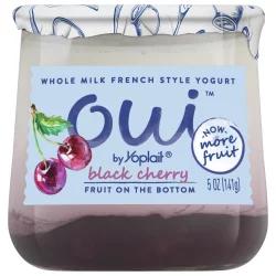 Oui by Yoplait French Style Yogurt, Black Cherry, Gluten Free, 5.0 oz