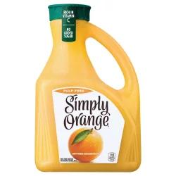 Simply Orange Pulp Free Juice Bottle, 2.63 Liters