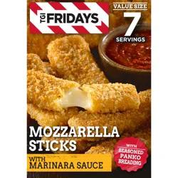 T.G.I. Fridays TGI Fridays Mozzarella Sticks Value Size Frozen Snacks with Marinara Sauce