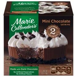 Marie Callender's Mini Chocolate Satin Pie
