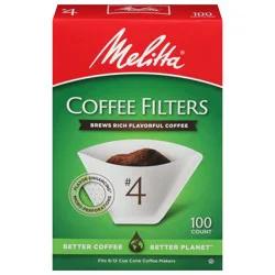 Melitta No. 4 Coffee Filters 100 ea