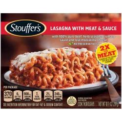 Stouffer's Lasagna With Meat & Sauce Classics