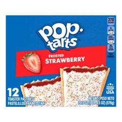 Pop-Tarts Frosted Strawberry Pastries - 12ct/20.3oz