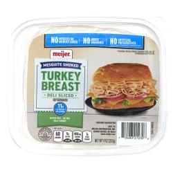 Meijer Mesquite Smoked Deli Sliced Turkey Breast